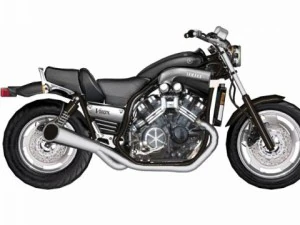 yamaha vmax 3D Model