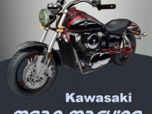 kawasaki meanmachine 3D Model