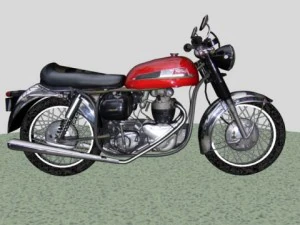 norton motorcycle 3D Model
