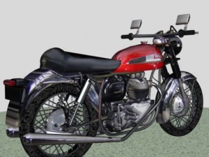 norton motorcycle 3Dモデル
