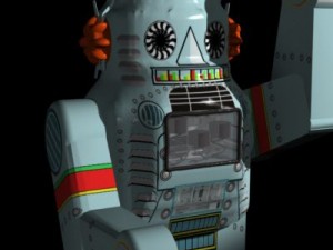 tin robot 3D Модель