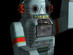tin robot 3D Model