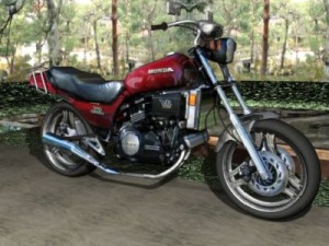 honda vf 750 3D Модель