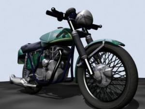 velocette 3D Модель