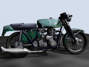 velocette 3D Model