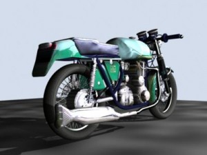 velocette 3D 모델