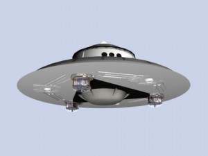 adamski ufo Model 3D