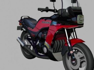 kawasaki z750 turbo Modèle 3D