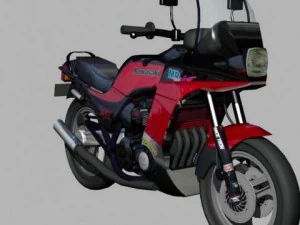 kawasaki z750 turbo 3D Модель