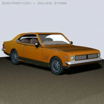 holden monaro 3D Model .c4d .max .obj .3ds .fbx .stl .blend 
