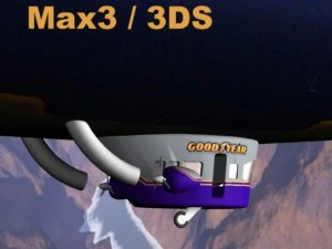 Luftschiffe 3D Modell
