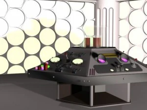 tardis interieur 3D Model