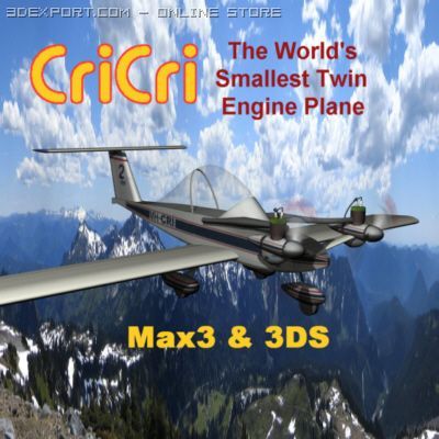 cricri Modello 3D .c4d .max .obj .3ds .fbx .stl .blend 
