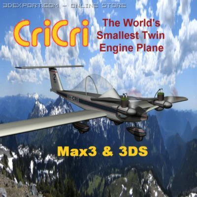 cricri 3D मॉडल .c4d .max .obj .3ds .fbx .stl .blend 