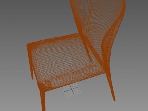 dimkra stul arthur 3D 模型