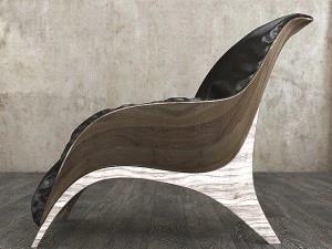 dimkra kreslo modern tahoe 3D Model