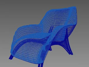 dimkra kreslo modern tahoe 3D Model