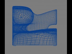 dimkra divan kubizmo 3D Model