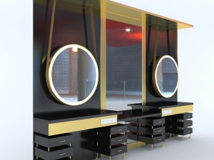 dimkra zerkala salon Model 3D