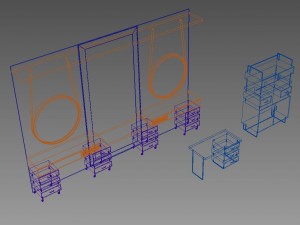 dimkra zerkala salon Modelo 3D