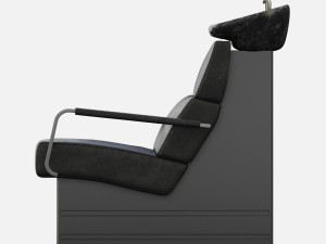dimkra kreslo salon moyka 3D Model