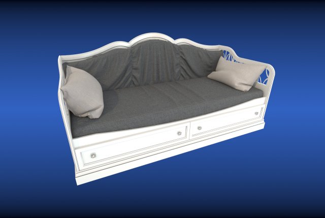 bed topal dk 3D Model .c4d .max .obj .3ds .fbx .stl .blend 
