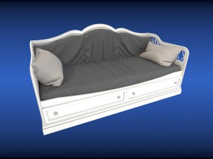 bed topal dk Model 3D