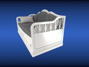 bed topal dk 3D Model