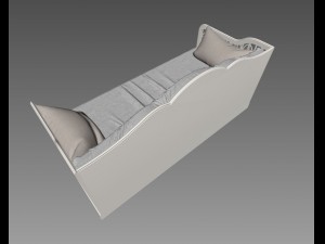 bed topal dk 3D Model