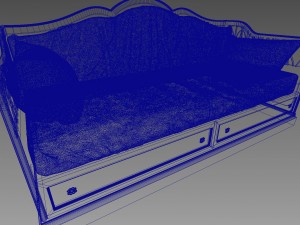 bed topal dk 3D Model