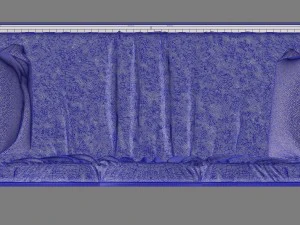 кровать топал дк 3D Модель