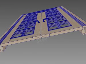 doorromanfacetdk 3D Model