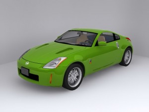 nisssan 350z 3D Model