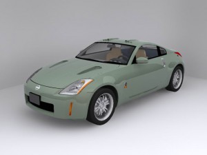 nisssan 350z 3D Model