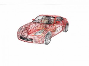 nisssan 350z 3D Model