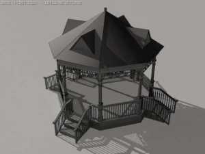 стрічкова оболонка 3D Модель