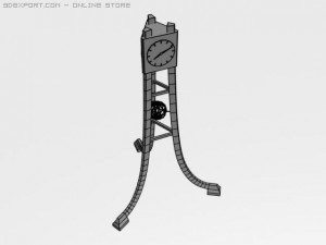 clocktower3 Modelo 3D