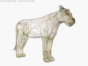 lion Modelo 3D