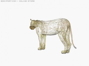 lion Modelo 3D