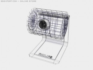 web camera philips 3D Model