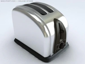 Toaster 3D Modell