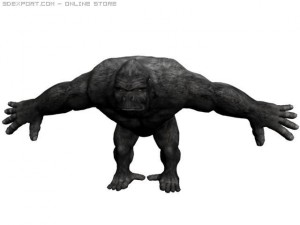 gorila 3D Model