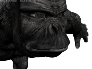 gorila 3Dモデル