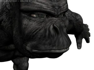 горила 3D Модель
