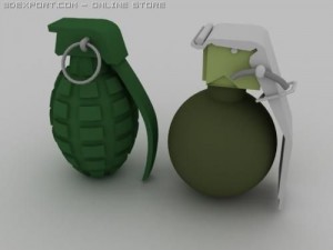 grenade Modelo 3D