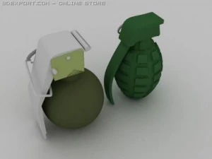 граната 3D Модель