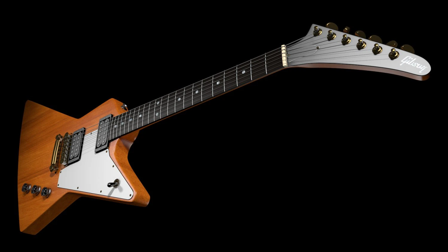 Gibson explorer 3D Model .c4d .max .obj .3ds .fbx .stl .blend 