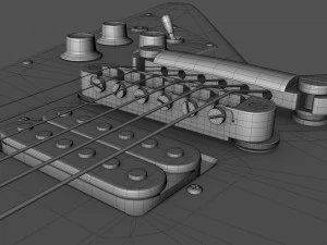 Gibson flying v 3D Model