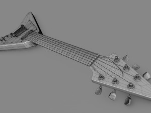Gibson flying v 3D 模型