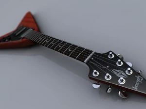 Gibson flying v 2 3D Model